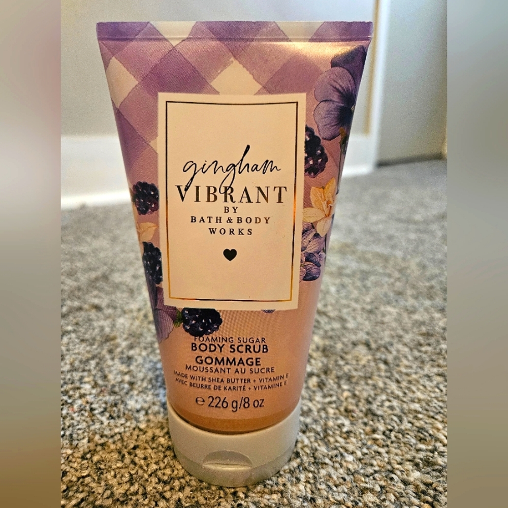 Gingham Vibrant Body Scrub Bath & Body Works Discontinued Scent